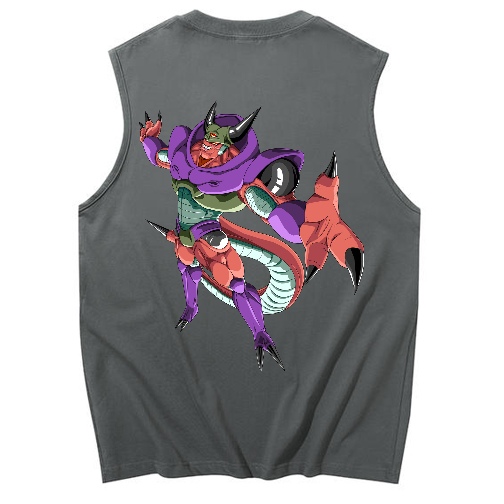（画像用） ドラゴンボール ジャネンバ DRAGON BALL Janemba コットン100％タンクトップ（背面プリント）